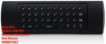 Keyboard - MyGica KR-301 wireless remote-keyboard Facebook air mouse
